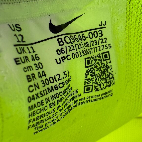 Nike Air Zoom Pegasus 37, size 12 - Picture 7 of 7